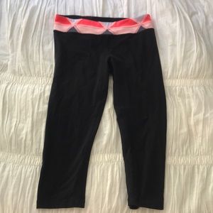 Reversible cropped ivivva leggings